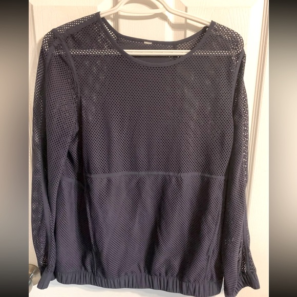 Lululemon Mesh Long Sleeve Pullover - Picture 1 of 7